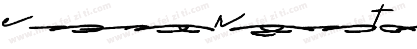 Eleanor Rigby Thick字体转换